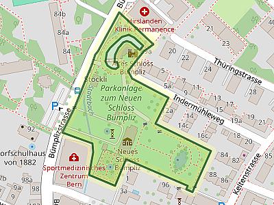 Parkanlage zum Neuen Schloss Bümpliz