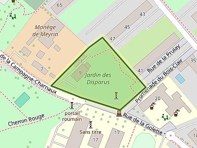 Jardin des Disparus