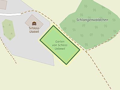 Garten von Schloss Uebewil