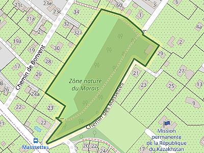 Zône nature du Marais