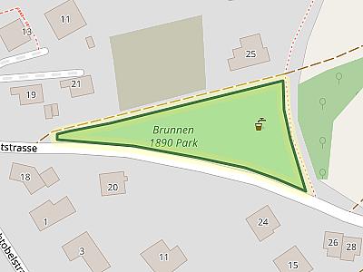 Brunnen 1890 Park