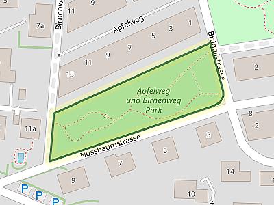 Apfelweg und Birnenweg Park