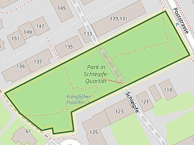 Park in Schleipfe-Quartier